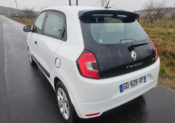 Renault Twingo cena 24900 przebieg: 14000, rok produkcji 2021 z Chodzież małe 191